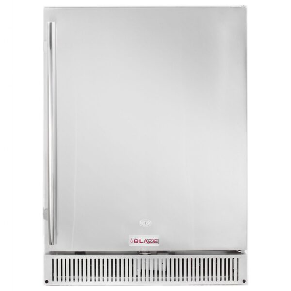 Blaze Outdoor Rated Stainless 24” Refrigerator 5.2 cu. ft.