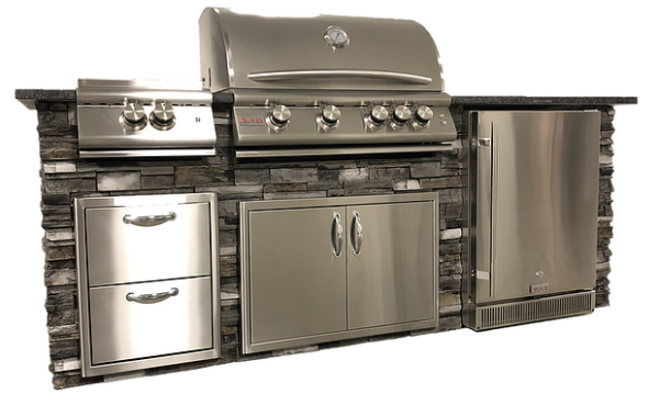 8' Grill Islands